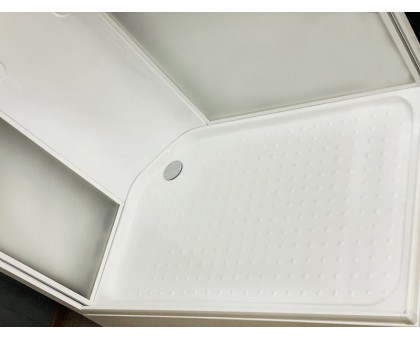 Душевая кабина Royal Bath RB 8120HP4-MT 120х80 см, с прозрачными стеклами, левосторонняя
