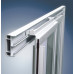 Душевая дверь Ravak Supernova ASDP3-130 белая Transparent