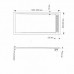 Душевой поддон RGW STM-G 90x120 см, прямоугольный, искусственный камень, графит