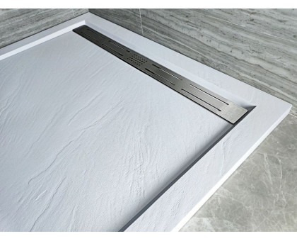 Душевой поддон WeltWasser WW TRS 12090 STONE-WT 120х90 см белый с сифоном