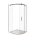 Душевое ограждение Good Door Galaxy R-100-C-B 100х100 см, черный профиль