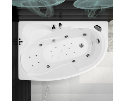 Ванна акриловая Triton (Тритон) Николь 160х100х63 угловая асимметричная, правая