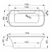Ванна акриловая VAGNERPLAST BLANCA WT 175